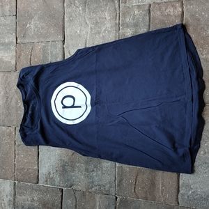 Pure Barre tank top M navy